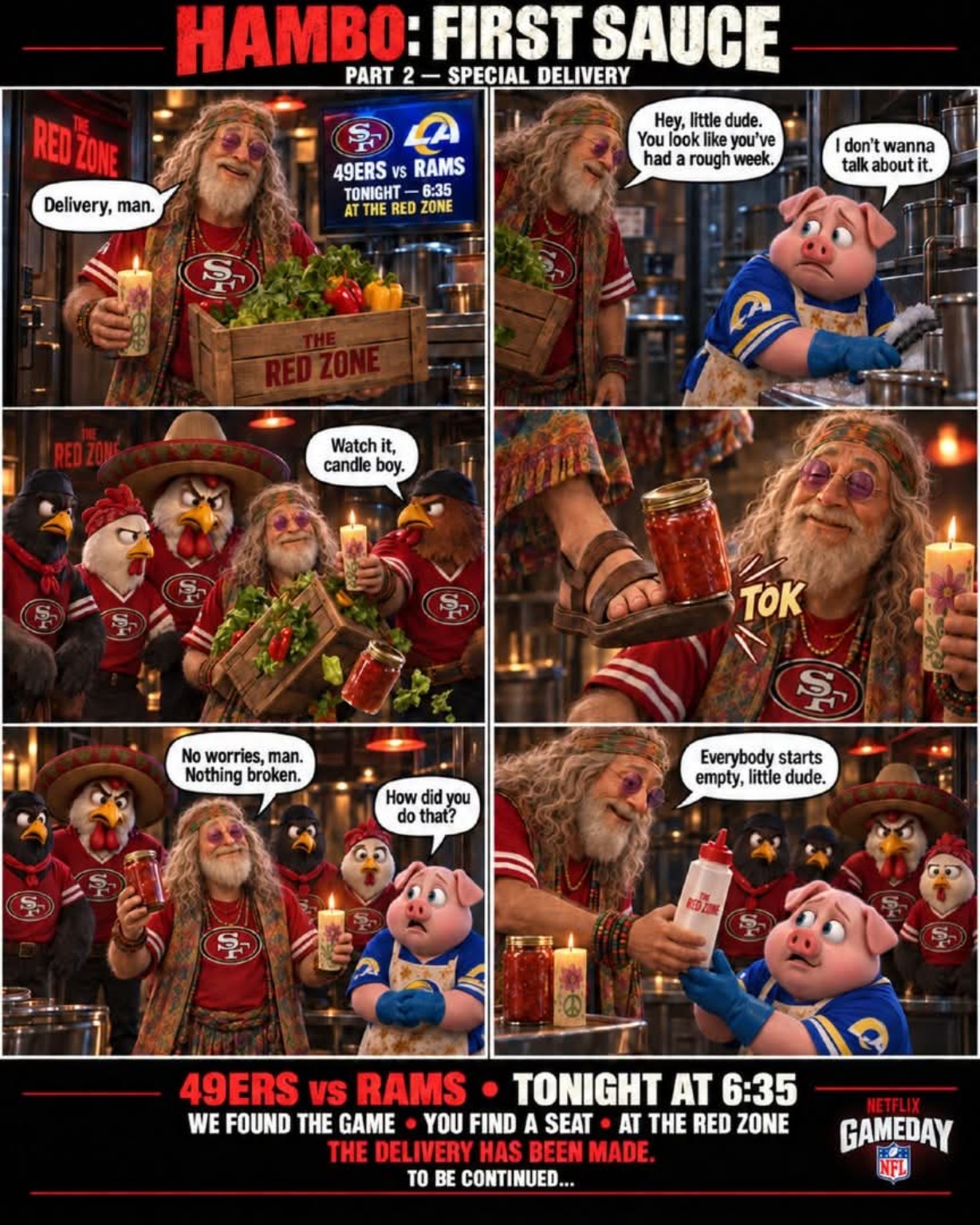 Hambo: First Sauce Part 2 — Special Delivery