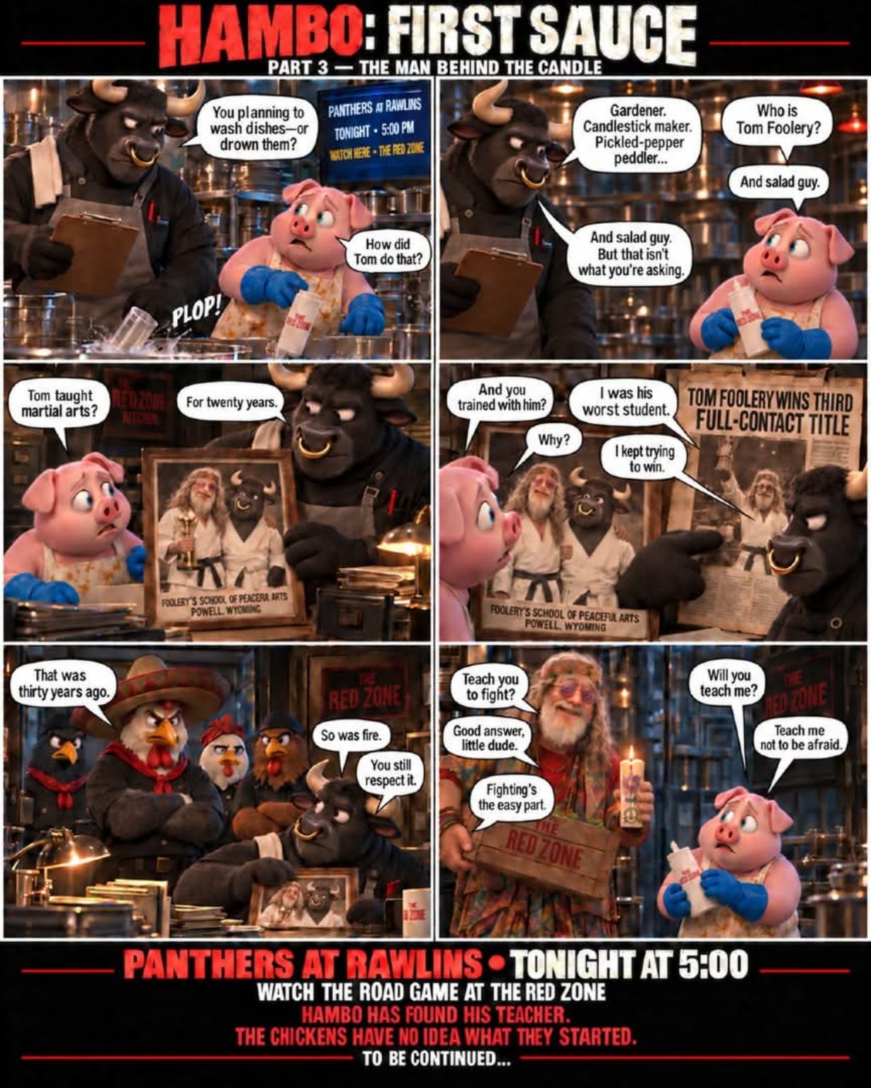 Hambo: First Sauce Part 3 — The Man Behind the Candle